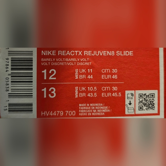 Nike Reactx Rejuven8 Slide Sandals - Picture 7 of 10